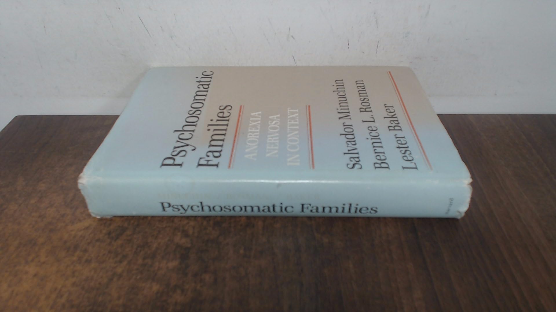 Psychosomatic Families: Anorexia Nervosa in Context,New