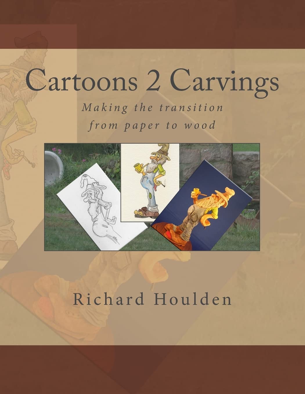 Cartoons 2 Carvings: Making the transition from paper to wood,Used