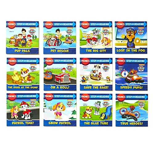 Paw Patrol Phonics Box Set (PAW Patrol) (Step into Reading),New