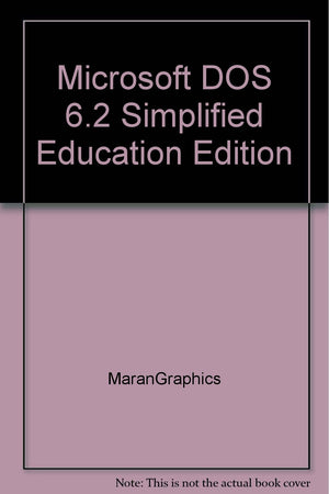 MS DOS 6.2 Simplified,Used