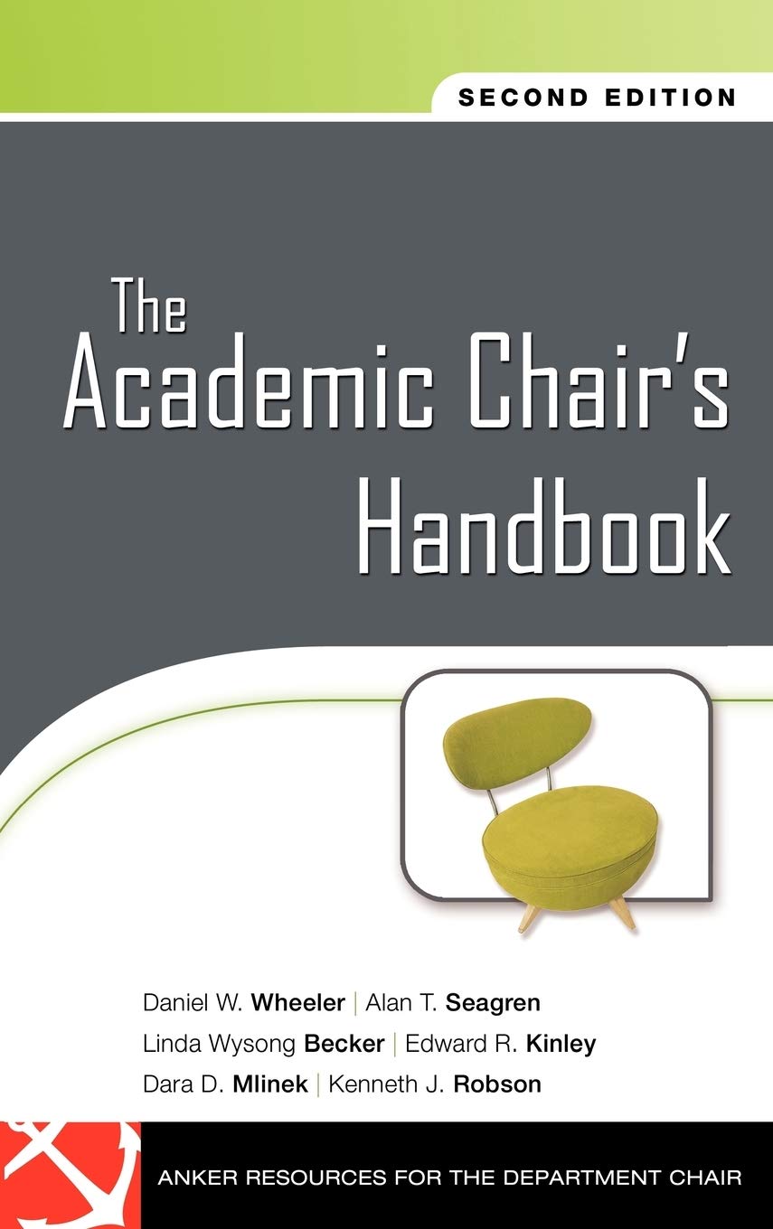 The Academic Chair's Handbook,Used