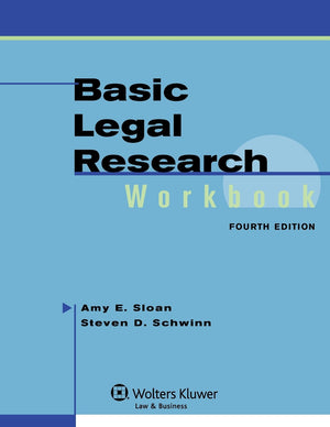 Basic Legal Research Workbook, 4th Edition (Aspen Coursebook Series),Used