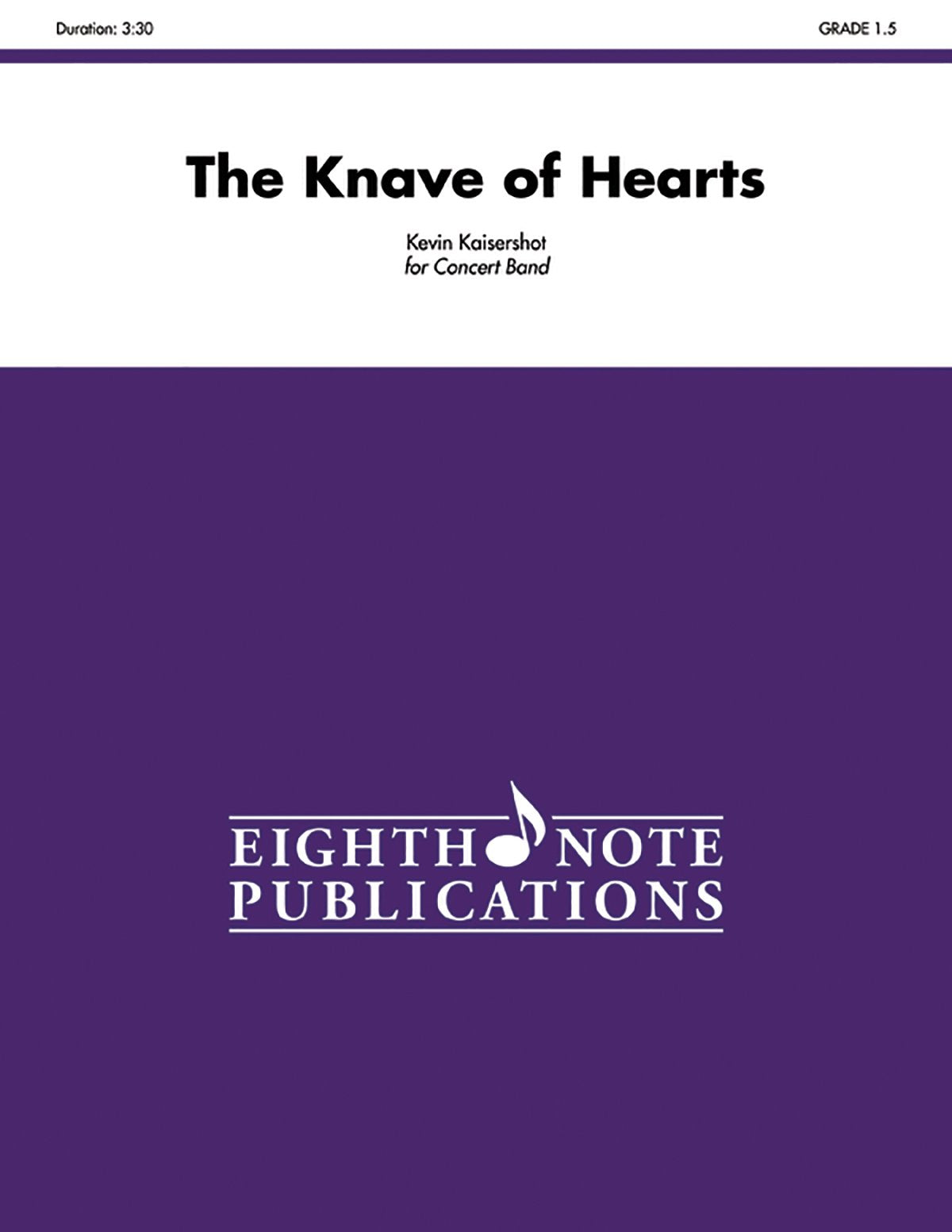 The Knave Of Hearts: Conductor Score & Parts (Eighth Note Publications),Used