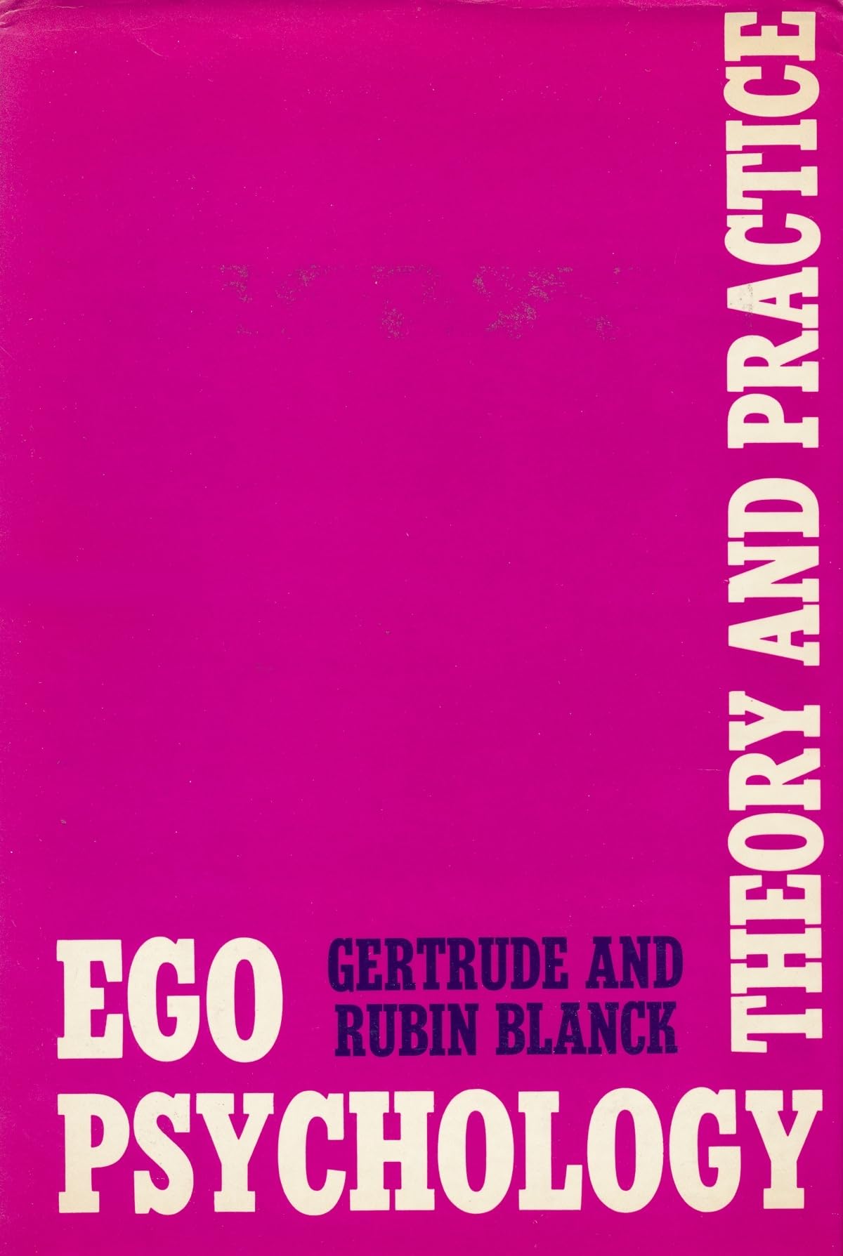 Ego Psychology,Used