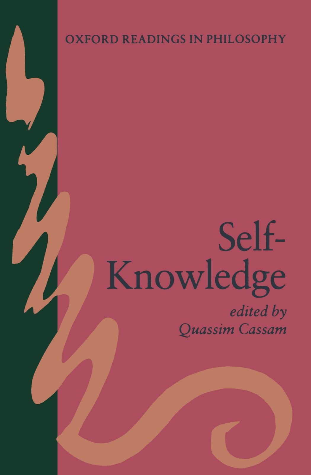 SelfKnowledge (Oxford Readings in Philosophy),Used