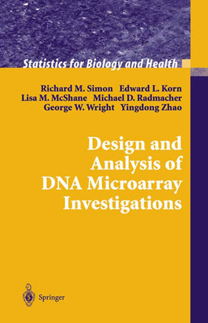 Design and Analysis of DNA Microarray Investigations (Statistics for Biology and Health),Used