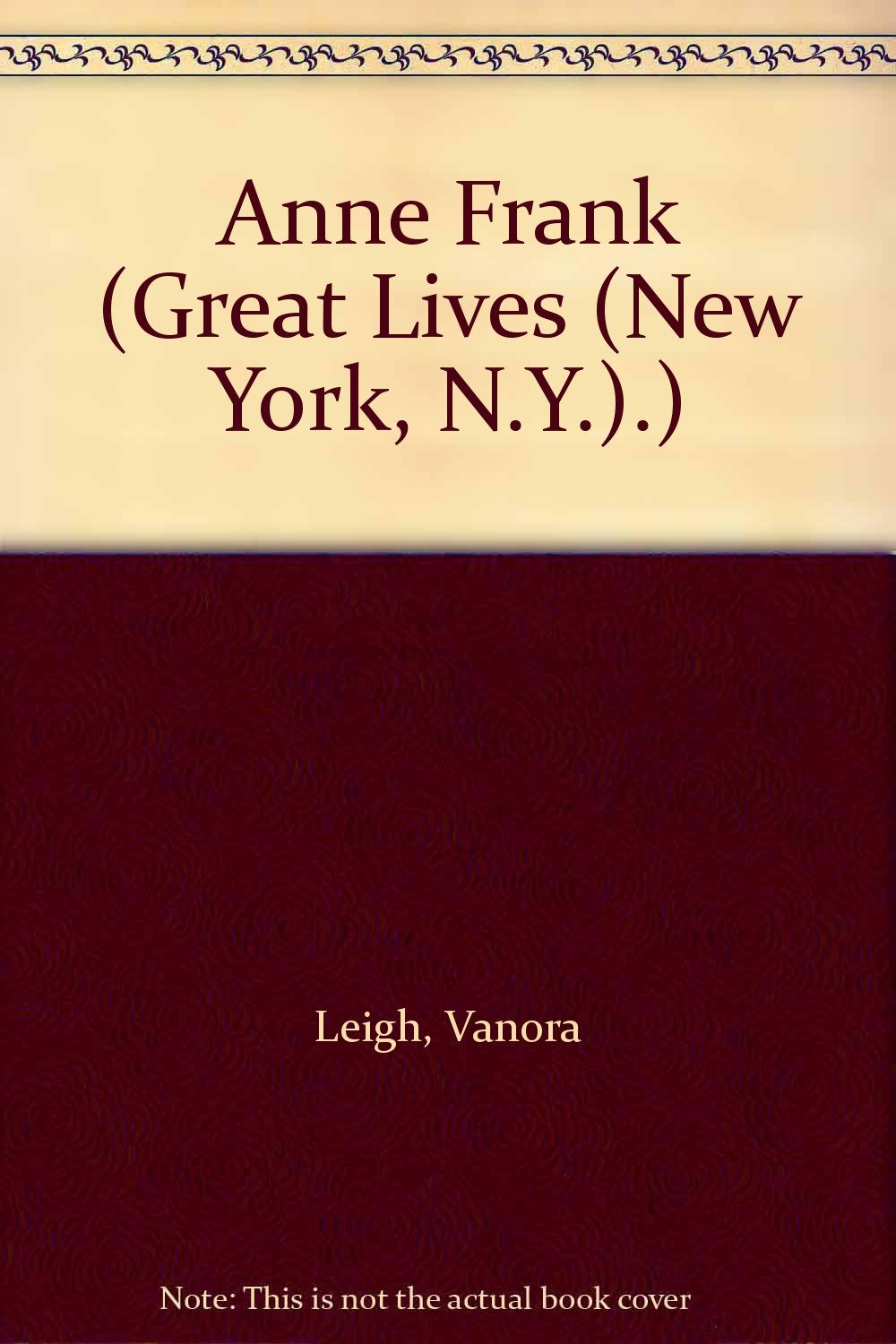 Anne Frank (Great Lives (New York, N.Y.).),Used