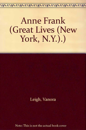 Anne Frank (Great Lives (New York, N.Y.).),Used