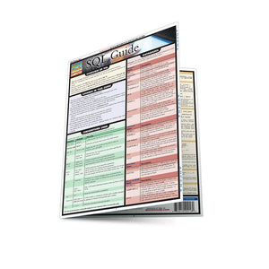 SQL Guide Laminated Reference Guide (QuickStudy SQL),Used