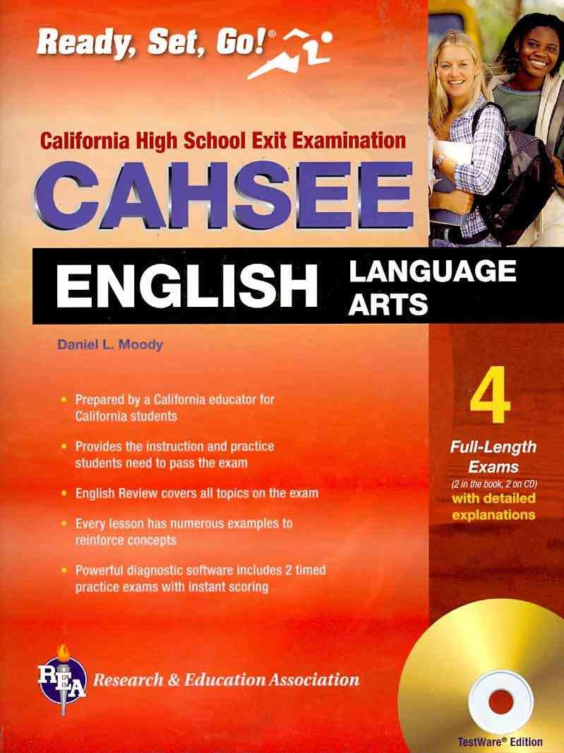 CAHSEE English Language Arts w/ CDROM (California CAHSEE Test Preparation),Used