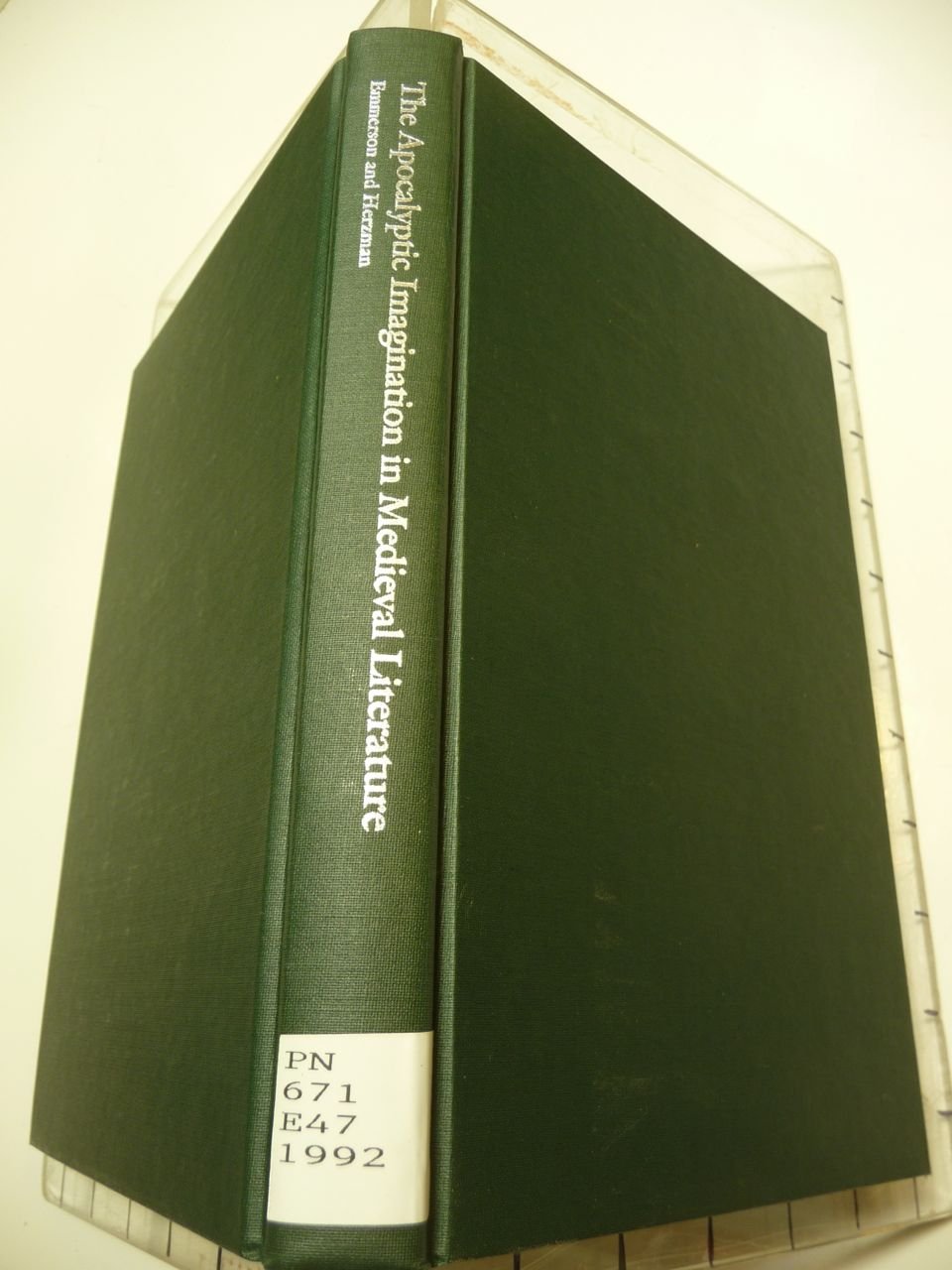 The Apocalyptic Imagination In Medieval Literature (The Middle Ages Series),Used