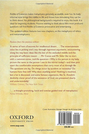 Riddles of Existence: A Guided Tour of Metaphysics,Used