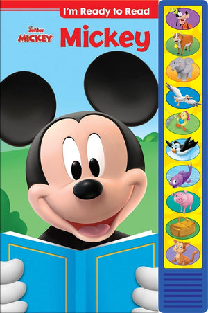 Disney Junior Mickey Mouse Clubhouse: Mickey I'm Ready to Read Sound Book (PlayASound),Used