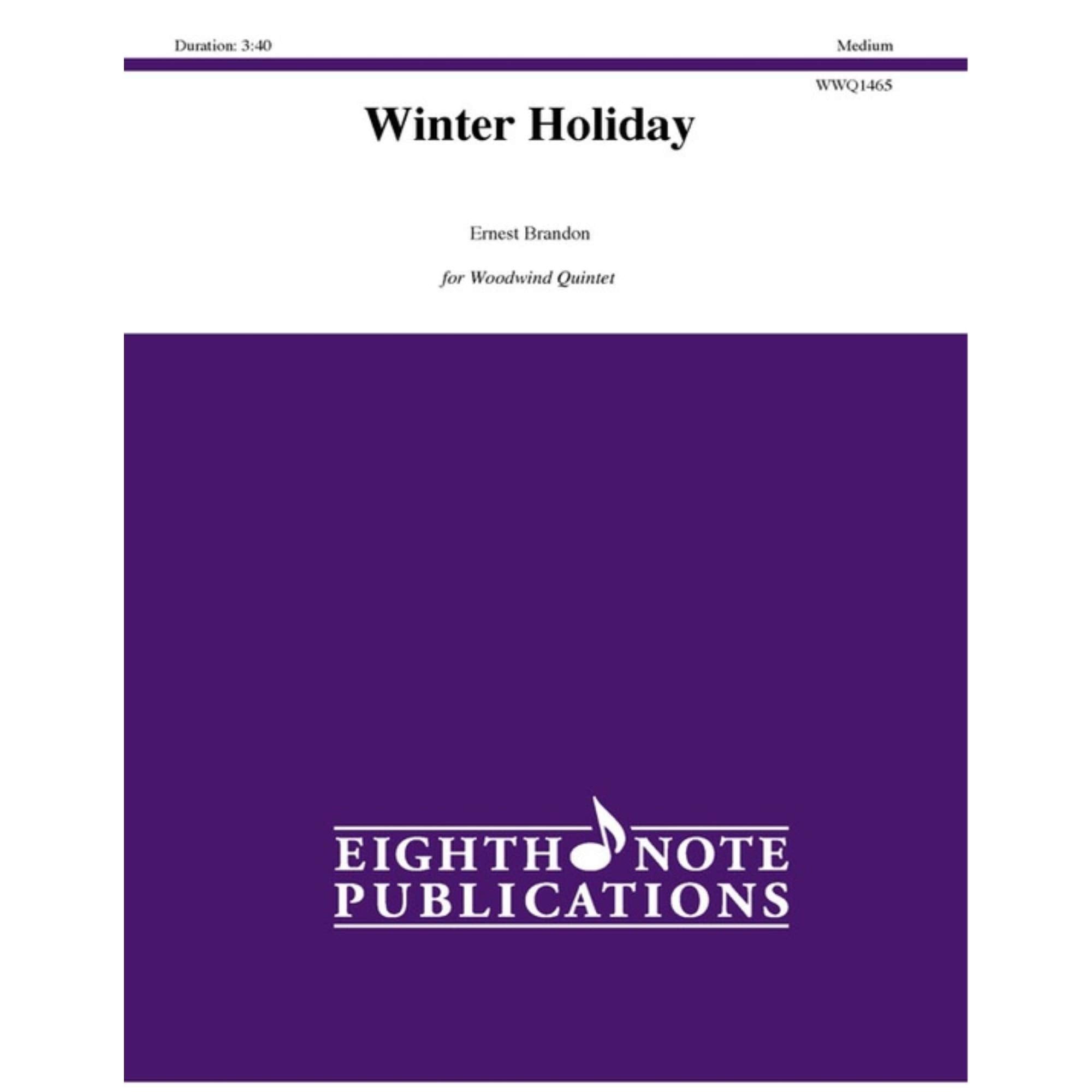 Winter Holiday: Score & Parts (Eighth Note Publications),Used