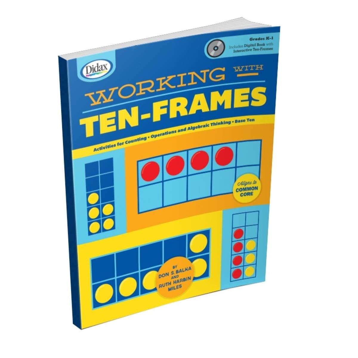 Didax Educational Resources Working with TenFrames Book,Used