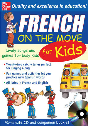 French On The Move For Kids (1CD + Guide),Used