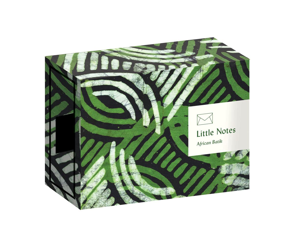 Little Notes: African Batik: 30 Writing Sheets And Envelopes