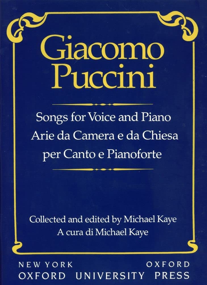 Songs for voice and piano,New