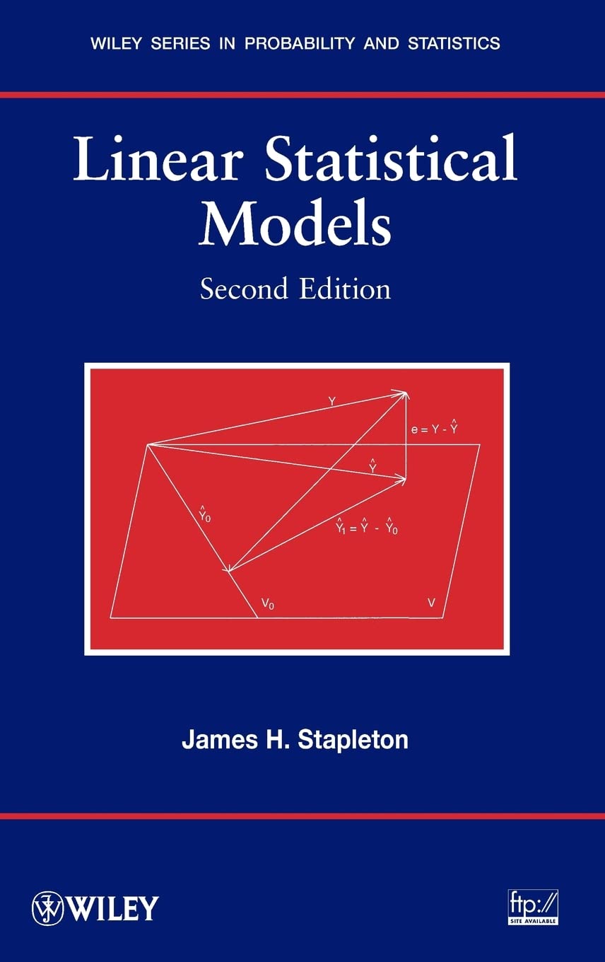 Linear Statistical Models,New