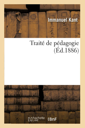 Trait De Pdagogie (D.1886) (Philosophie) (French Edition),Used