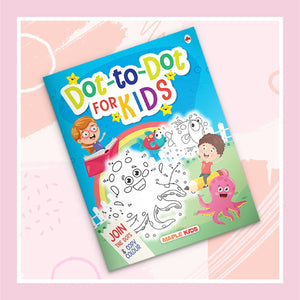 Dot To Dot Colouring Book For Kids - Activity Books For Kids - 3 Years To 5 Years Old - Early Learning - Activity Book For Toddlers, Nursery, Pre School Children