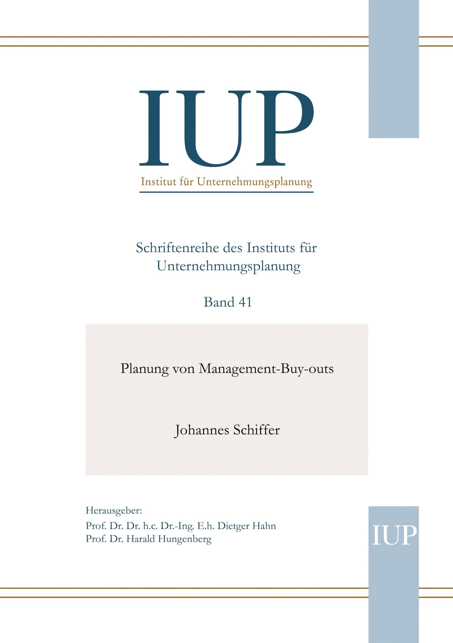 Planung Von ManagementBuyOuts (German Edition),Used