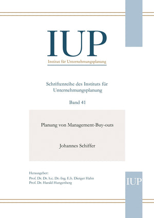 Planung Von ManagementBuyOuts (German Edition),Used