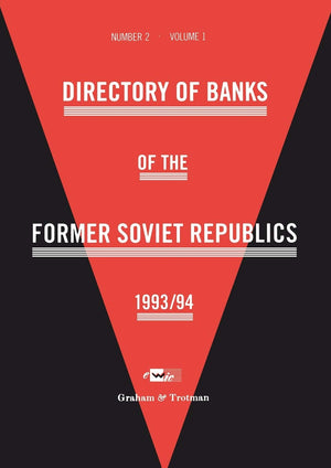 Directory of Banks of the Former Soviet Republics 1993/94,Used