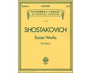 Easier Works: Schirmer Library Of Classics Volume 2043 Piano Solo (Schirmer'S Library Of Musical Classics),Used