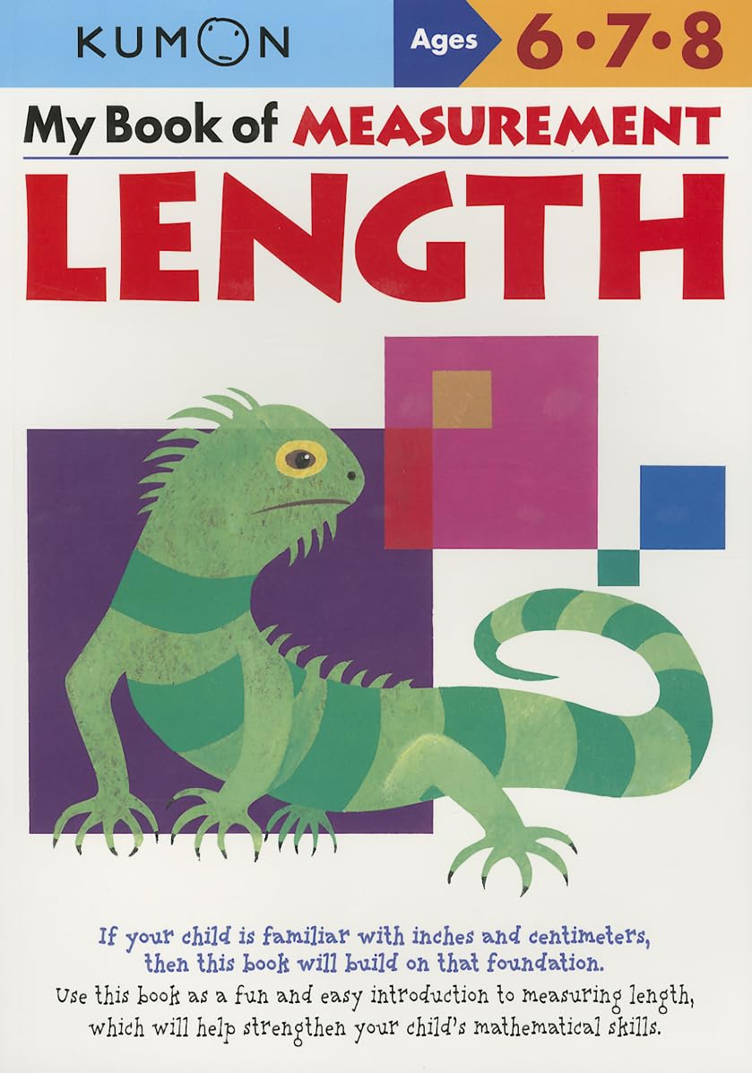 Kumon My Book Of Measurement: Length (Kumon Math Workbooks),Used