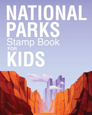 National Parks Stamp Book For Kids: Outdoor Adventure Travel Journal Passport Stamps Log Activity Book,Used