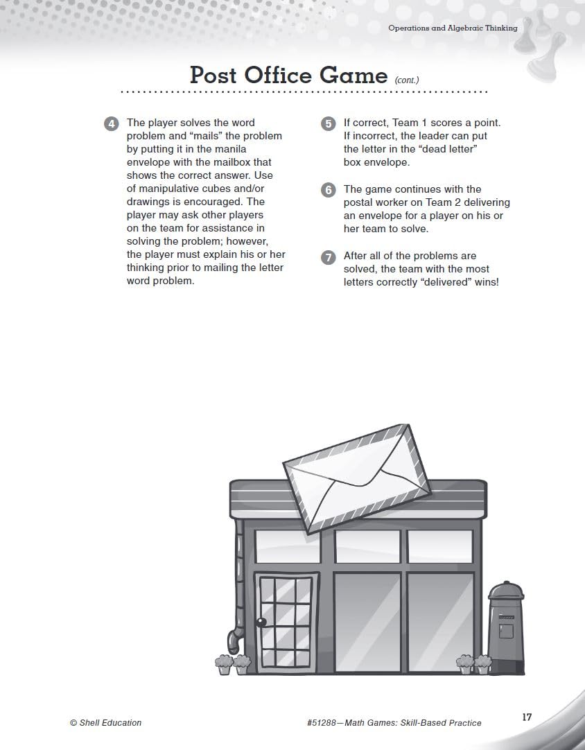 Math Games: SkillBased Practice for First Grade,Used