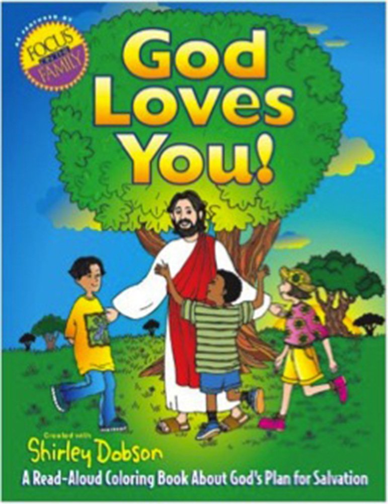 God Loves You!: A ReadAloud Coloring Book about God's Plan for Salvation (Coloring Books),Used
