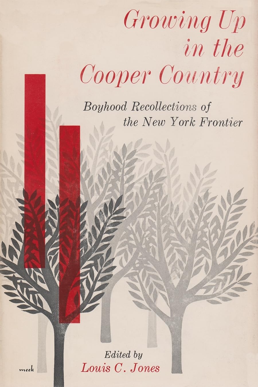 Growing Up In Cooper Country: Boyhood Recollections Of The New York Frontier (New York State Series),Used
