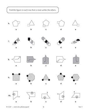 New 11+ CEM 10Minute Tests: NonVerbal Reasoning  Ages 910 (with Online Edition) (CGP 11+ CEM),Used