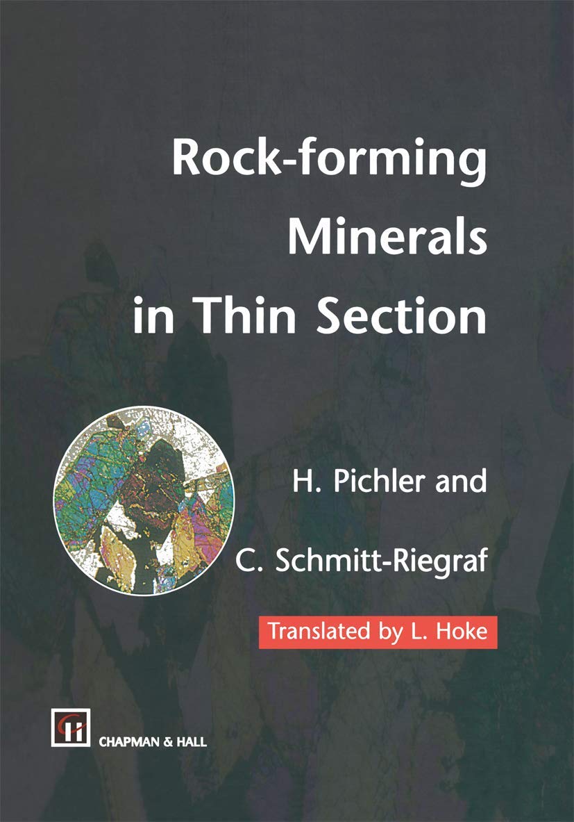 Rockforming Minerals in Thin Section,Used