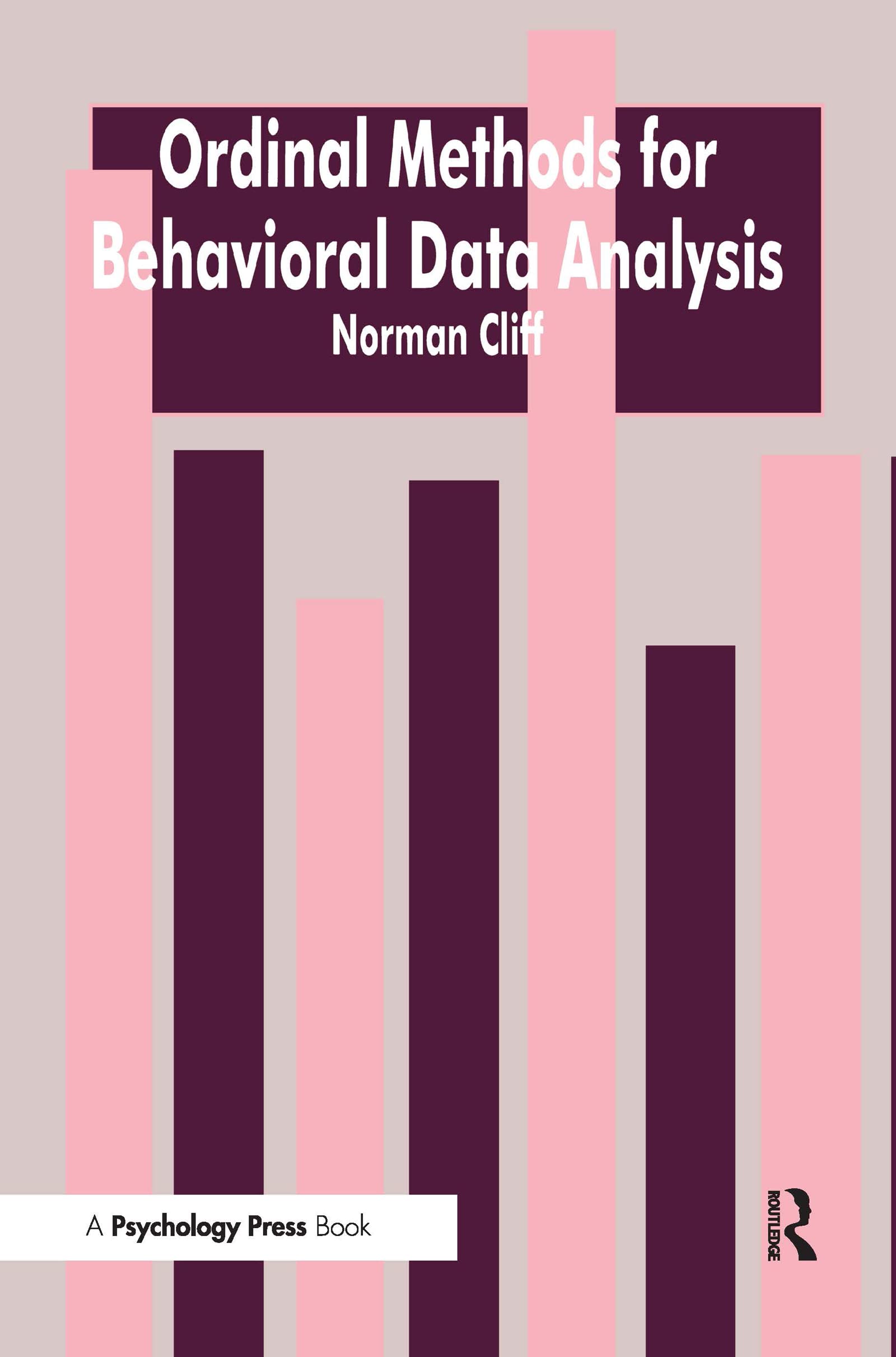 Ordinal Methods for Behavioral Data Analysis,Used