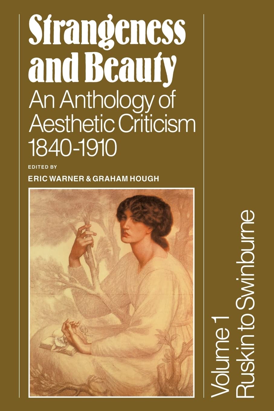 Strangeness and Beauty: Volume 1, Ruskin to Swinburne: An Anthology of Aesthetic Criticism 18401910,Used