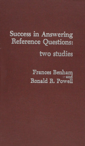Success In Answering Reference Questions,Used