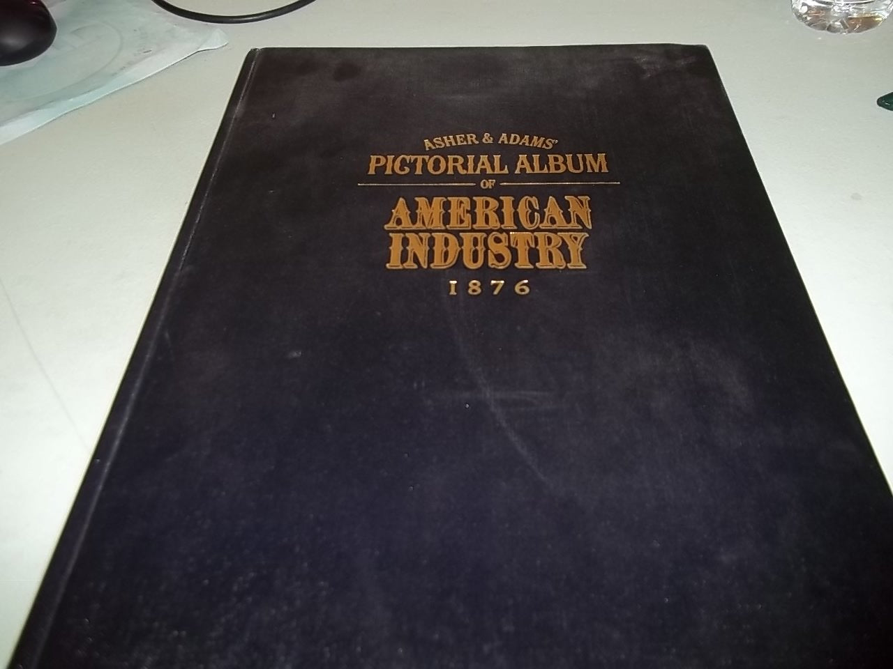 Asher and Adams' Pictorial Album of American Industry, 1876,Used