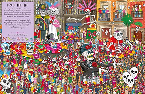 Where's the Dragon?: A Fun, Fantasy Search Book (Search and Find Activity),Used
