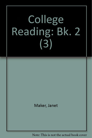 College reading,Used