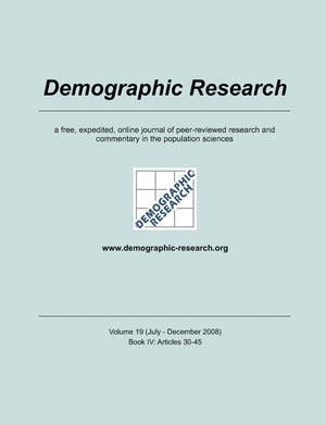 Demographic Research Volume 19 Book 4,Used