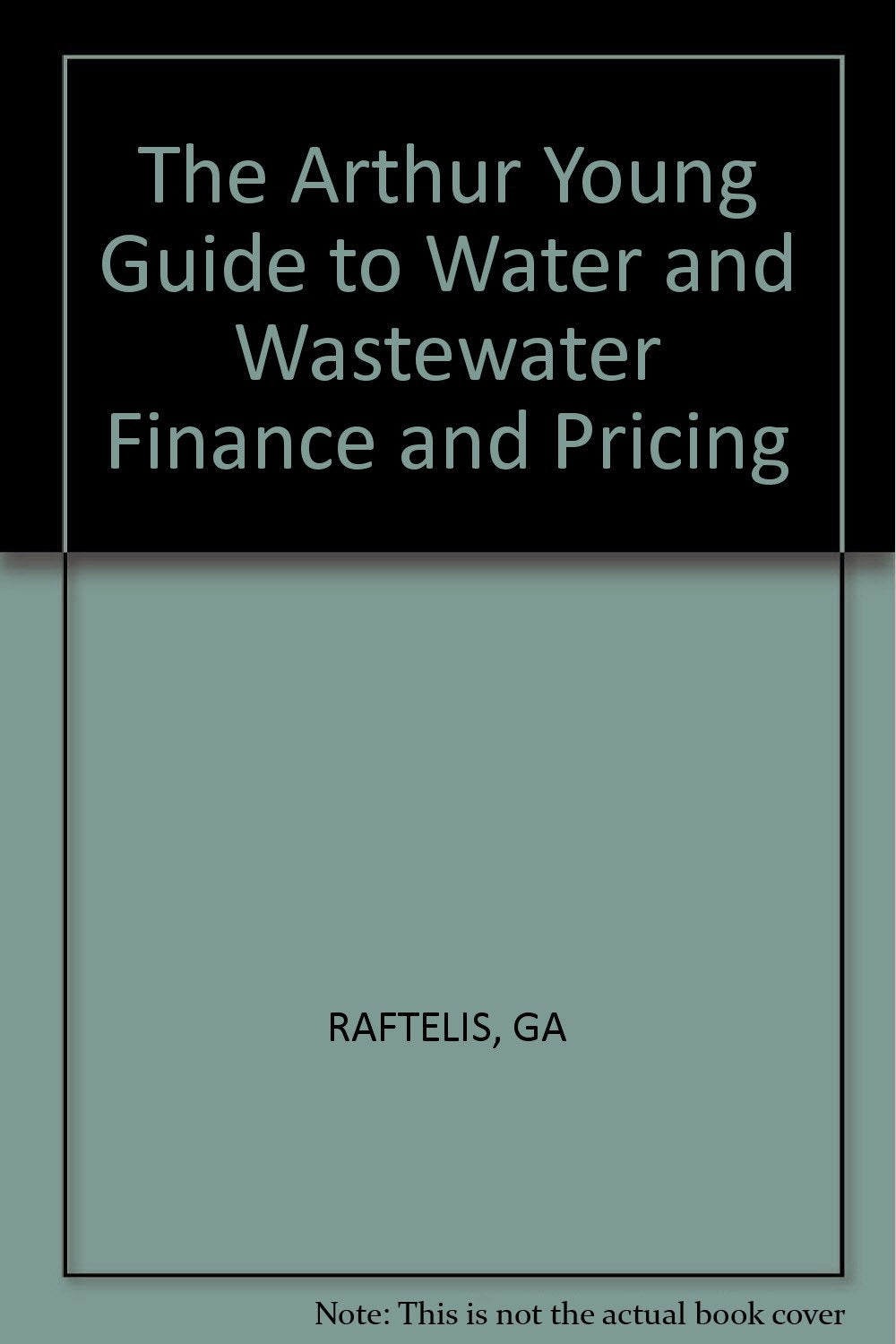 The Ernst and Young Guide to Water and Wastewater Finance and Pricing,Used