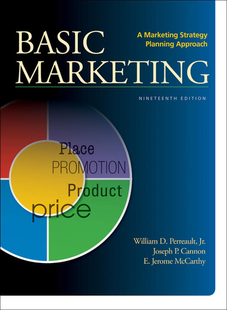 Basic Marketing: A Marketing Strategy Planning Approach,New