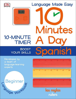 10 Minutes a Day: Spanish, Beginner: Developed by a Team of LanguageLearning Experts,Used