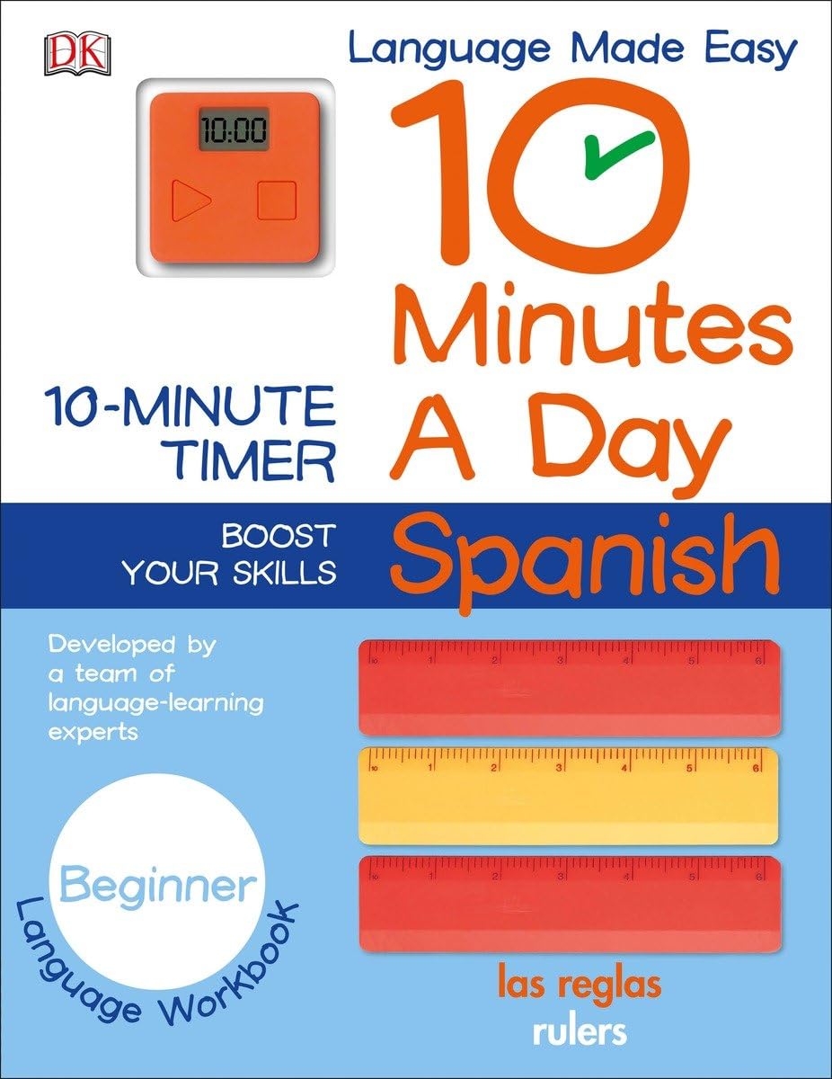 10 Minutes a Day: Spanish, Beginner: Developed by a Team of LanguageLearning Experts,Used