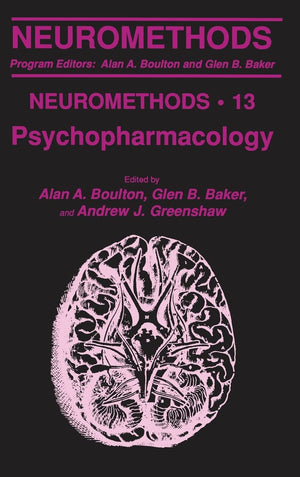 Psychopharmacology (Neuromethods, 13),Used