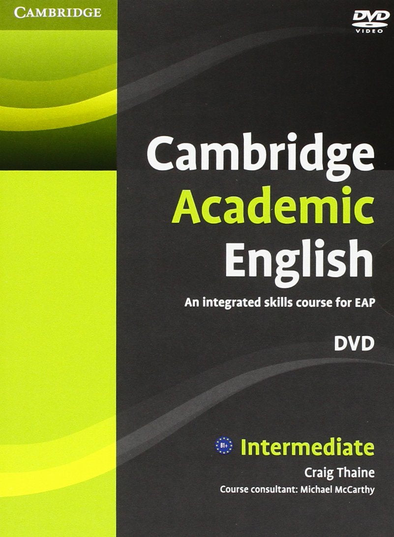 Cambridge Academic English B1+ Intermediate Class Audio CD and DVD Pack: An Integrated Skills Course for EAP (Cambridge Academic,Used