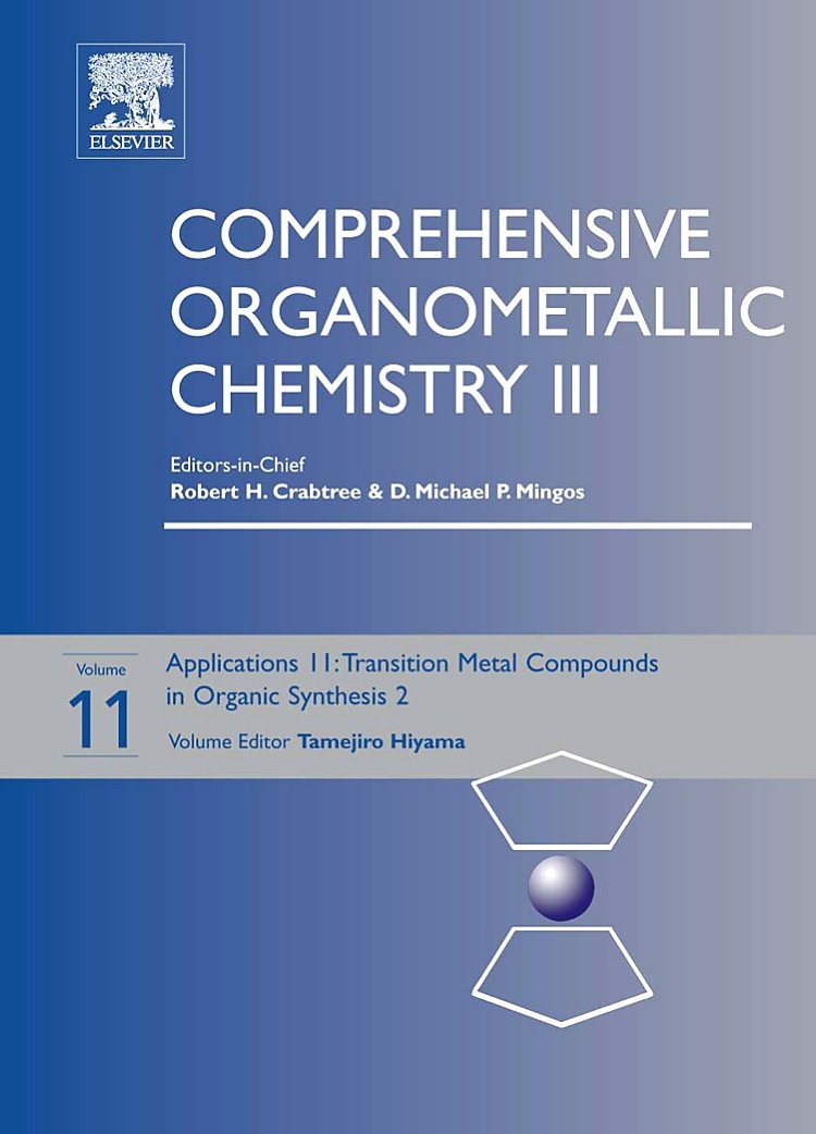 Comprehensive Organometallic Chemistry III, Volume 11: Applications III  Transition metal organometallics in organic synthesis ,Used